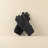 Black thickened warm gloves for both men and women, anti-slip and wear-resistant, suitable for autumn and winter cycling and outdoor work Application Scenario